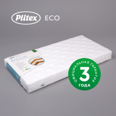 PLITEX Матрас-вставка в кроватку ECO LUX (50х60х12см)